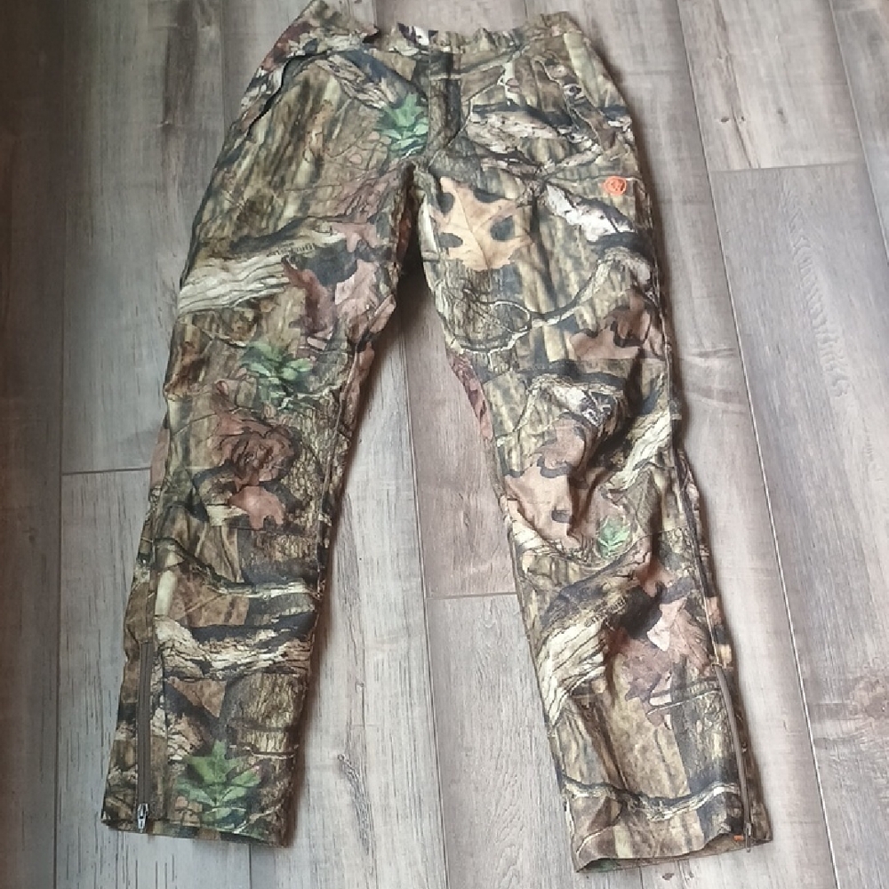 Game Winner Men's Brown Camo Hunting Pants - Rugged Outdoor Performance